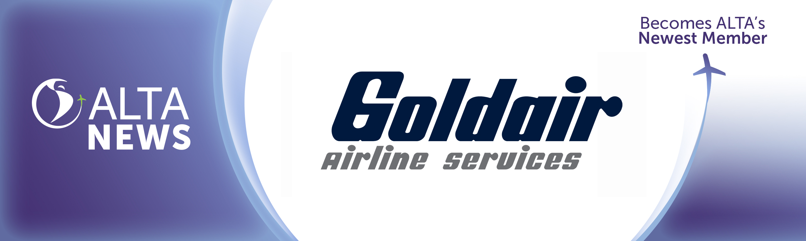 ALTA NEWS - Goldair Airline Services se une a ALTA