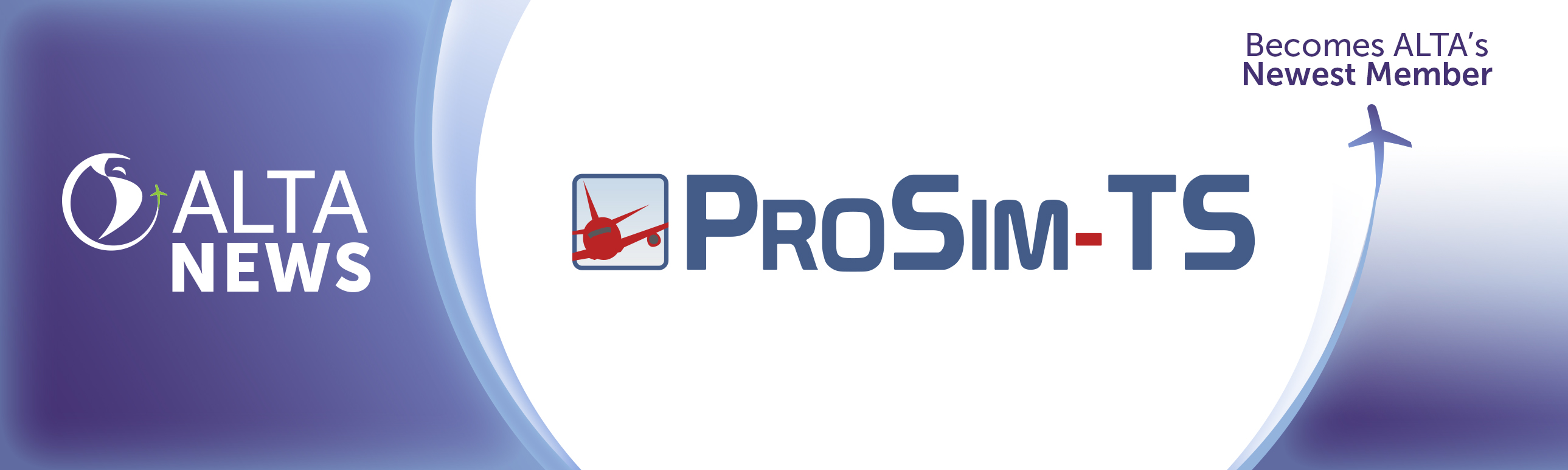 ALTA NEWS - Bem-vindo a bordo, ProSim Training Solutions!