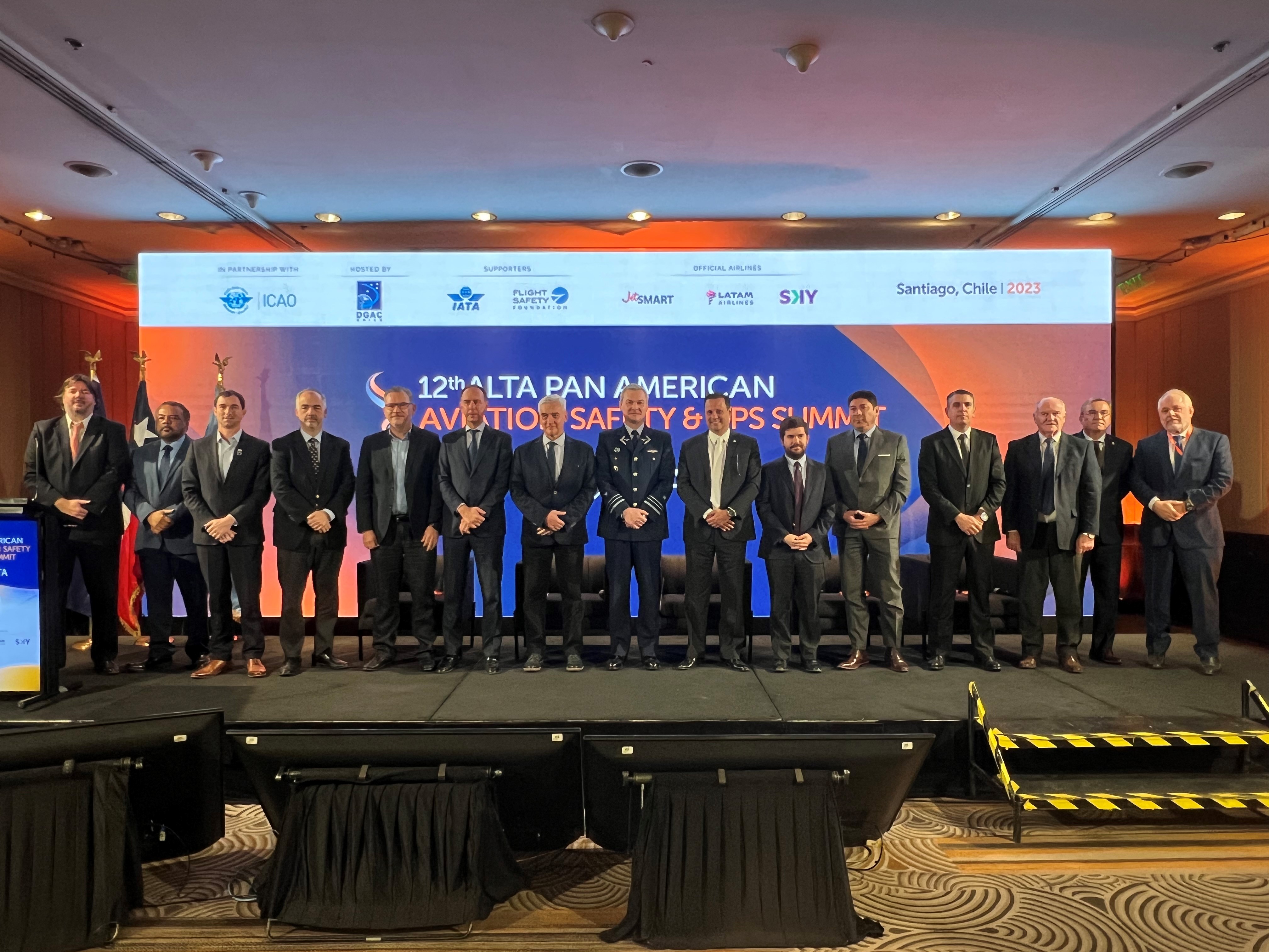 ALTA NEWS - 12ª ALTA Pan American Aviation Safety & Ops Summit destacou os padrões de segurança operacional do Chile